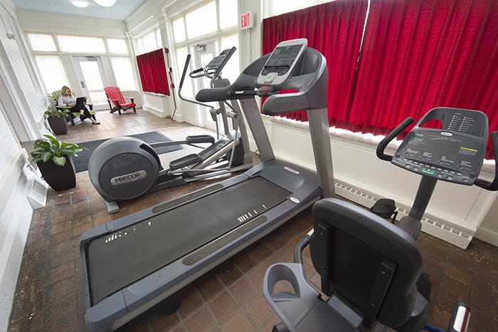 Photo of Clyde House Fitness Space and Seating Area
